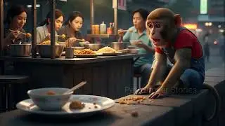 The Harsh Life Struggle of an Innocent Monkey  Emotional Survival Story  Inspirational Animal Tale
