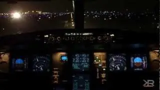 Airbus A330-300 - Night Takeoff - Chicago O'Hare (Long Version)