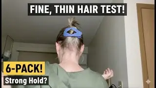 Hair Clips That ACTUALLY Hold Fine, Thin Hair?! Pack of 6 Review
