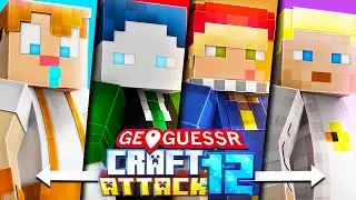 ICH habe GEOGUESSER in CRAFT ATTACK 12 gebaut - mit @BastiGHG @byStegi & mehr