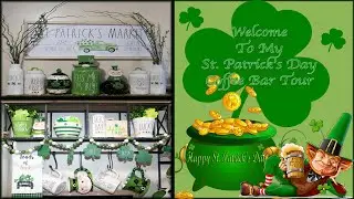 Happy St. Patrick's Day| Coffee Bar Tour 2021|Rae Dunn and Johanna Parker Inspired