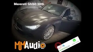 Android Auto & Apple Carplay - Maserati Ghibli 2015