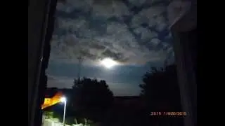 Blue Moon UFO Phenomena August 2015