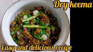 Dry keema||Easy and delecious recipe||Barbie N Prince kitchen||