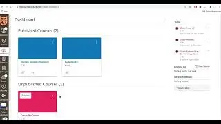 Canvas: How to Share a Module