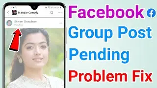 Facebook group pending post problem | Facebook group me photo/video pending problem