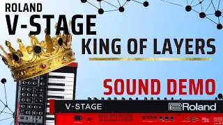 Roland V-Stage Sound Demo // Patch Creation // Sound Designing // No talking