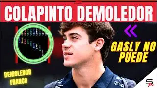 COLOSAL COLAPINTO PRIMER PILOTO DE ALPINE F1 Y GASLY CADA VEZ M&Aacute;S HUNDIDO