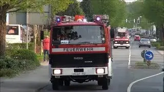 (Viel Horneinsatz) Einsatzfahrten FF Bramsche & FF Wallenhorst + MHD Bramsche