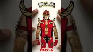 Reymysterio journey Drawing | Part-6 | ATA | Vertical video.