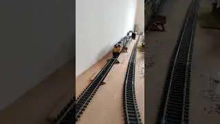 A different kinda view!! #hoscale #hoscaletrains #modeltrainlayout #viralshorts #trendingshorts