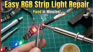 Repairing of RGB Strip Light at Home | How to Cut RGB LED Strip #angeltechinnovation