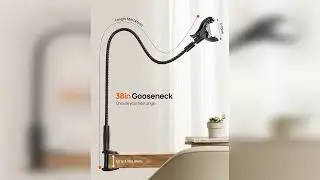 Review: Gooseneck Phone Holder for Bed - [2025 Upgrade Nylon Braid] 38&rdquo; Long Flexible Lazy Arm...