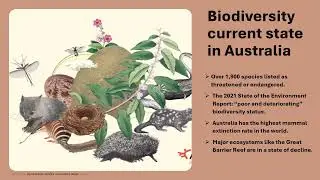 Australia and it&rsquo;s changing Biodiversity