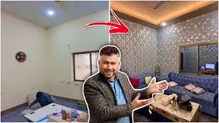 Drawing Room Transformation: Old vs New Reveal with Cost Breakdown