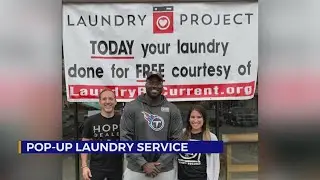 Free pop-up laundry service in Nashville