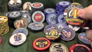 Military Poker Chips aka HOOAH! Chips - Exclusively by COINFORCE | Military Poker Chips