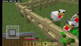 Tavuk Çiftliği Yaptım 😋 MİNECRAFT 2026 5.Bölüm