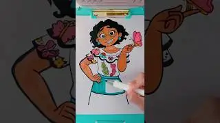 Disney Mirabel Encanto Coloring Page #coloring #encanto #disney #coloringpage #mirabelmadrigal