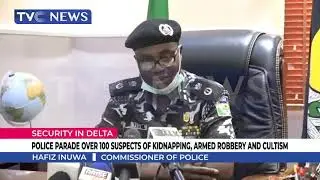 Police Parade Over 100 Suspects Of Kidnapping, Armed Robbery And Cultism