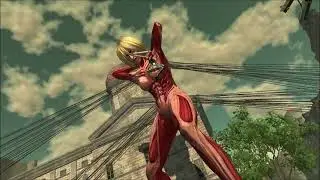 AOT 2 - Story Mode (Replay) Mission: Soldier's Dance (SS Rank) (Switch) (No Commentary)