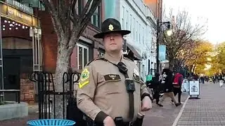 COPS EARNING THE HATE! PATHETIC 1A 1AA 1ST FIRST AMENDMENT AUDIT FAIL! VERMONT STATE TROOPER OWNED!