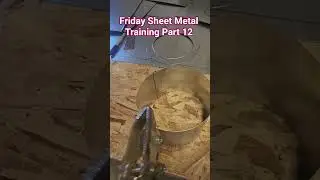 Friday Sheet Metal Training Part 12. #hvac #hvactraining