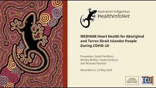 Heart Health for Aboriginal and Torres Strait Islander People During COVID-19