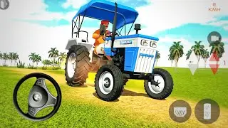 Indian Tractor Driving 3D Games #114 : Android Gameplay - Tractor Games