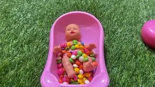 Satisfying Video Mixing All My Candy intoRainbow | Color Candy Chocolate |  Magik Satisfying | Open