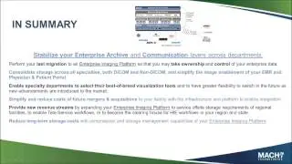 Defining an Enterprise Imaging Strategy and Choosing a Vendor Neutral Archive (VNA)