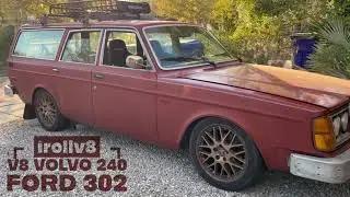 V8 Volvo 240 supercharged ford 302