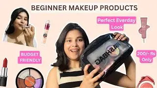 Budget-Friendly Makeup Products | Makeup Kit For Beginners #makeup #yt #skincare #maybelline #video