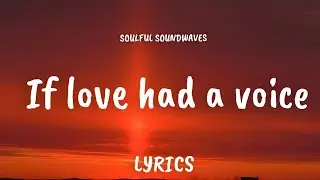 If Love Had a Voice  | Heartfelt Lyrics by Soulful Soundwaves | Emotional Love Song 2025