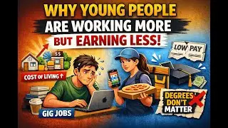 Why Young People Are Working More but Earning Less | The Simple Brief