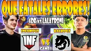 INFAMOUS VS BALROGS BO3[GAME 1] 4DR, MINI VS LALATRONI - DPC SA 2023 TOUR 3:DIVISION 1  - DOTA 2