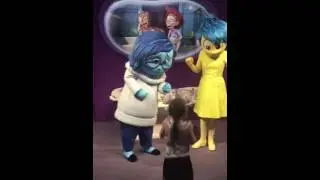 Meet and greet with joy and sadness at Epcot