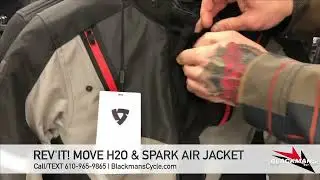 REV'IT! Обзор курток Move H20 и Spark Air &mdash; @blackmanscycle