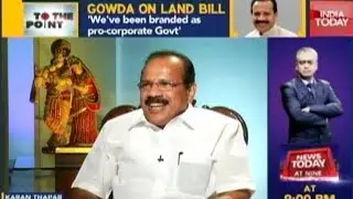 To The Point: Exclusive Sadananda Gowda Interview