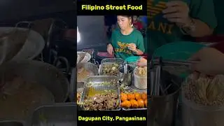 Evening walk + street food in Dagupan City, Philippines