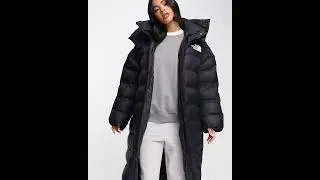 THE NORTH FACE Acamarachi Oversized Long Padded Puffer Coat Black | Asos Exclusive