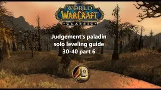 Paladin speedleveling Classic WoW 30-40 1d19h part 6