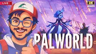 🌍 Palworld LIVE (Hindi) | Catching Rare Pals + Epic Boss Battles | Face Cam🔥 #gaming #palworld #live