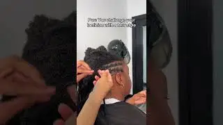 MOHAWK loc style on LONG locs #loctician #locstylesforwomen #locstyles