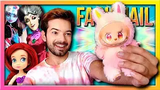 ✨ WE RESCUED THESE DOLLS FROM THE TRASH 🗑️ My first LABUBU! 👹✨ FACUMAIL 19