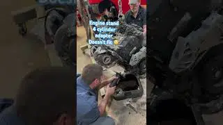 Wrong 4 cylinder adapter