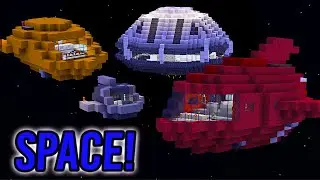 I Invented SPACE TRAVEL In Minecraft!