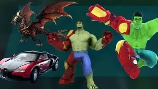Monster Superhero City Battle 🔥🔥 The Hulk game play #youtube #trending #viral #hulk