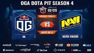 [ DOTA2 LIVE ] OG vs Natus Vincere  | Best of 5 | OGA Dota PIT Season 4: Europe/CIS Grand Finals
