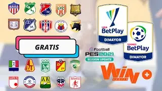 Liga Bet Play 2025 Pes 2021 GRATIS y parte Premium [LINK EN EL MSJ FIJADO]
